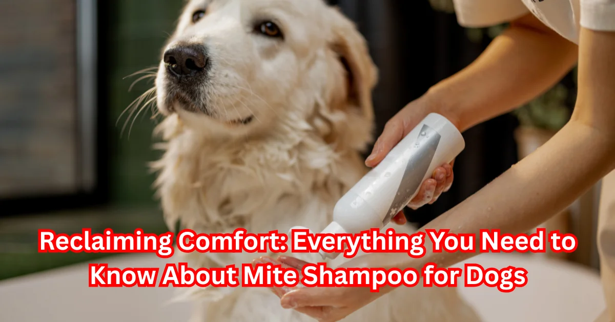 Mite Shampoo for Dogs