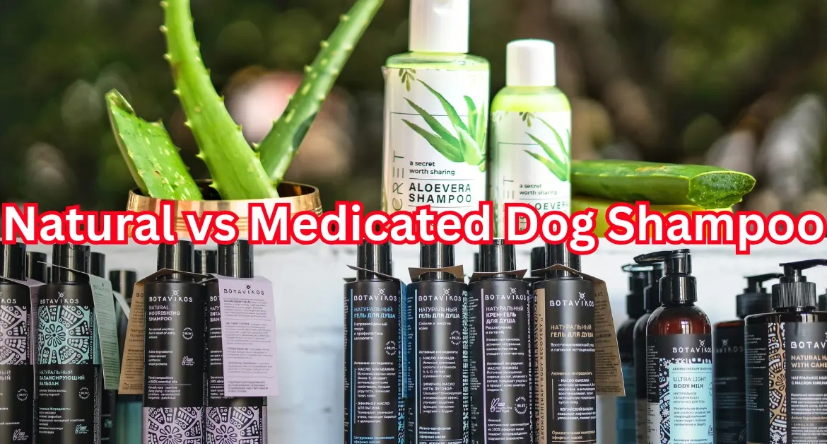 Natural vs Medicated Dog Shampoo