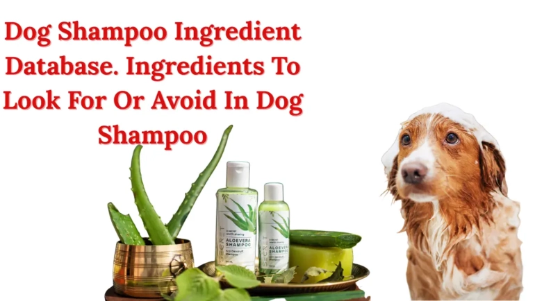 Dog Shampoo Ingredient