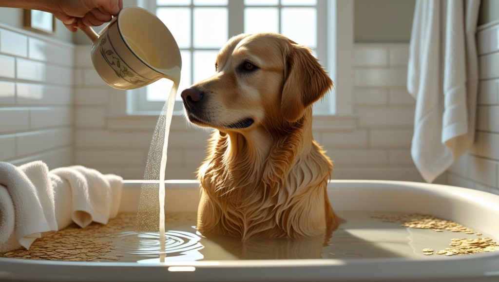 Oatmeal and Aloe Shampoo for Dogs