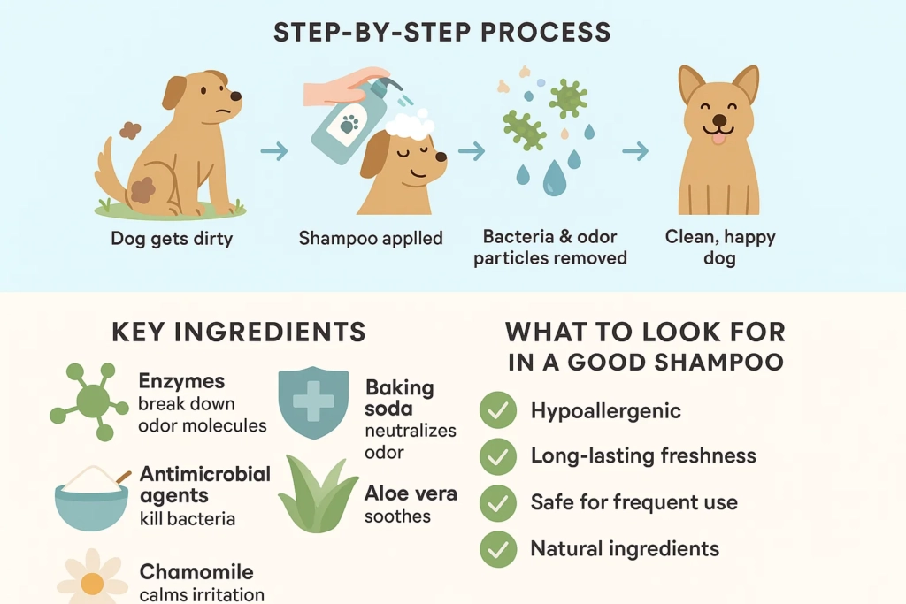 Odor Shampoo for Dogs