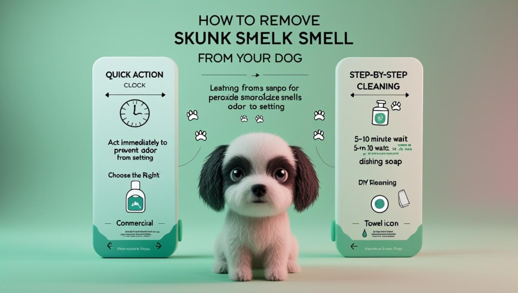 Right Shampoo for Skunked Dogs