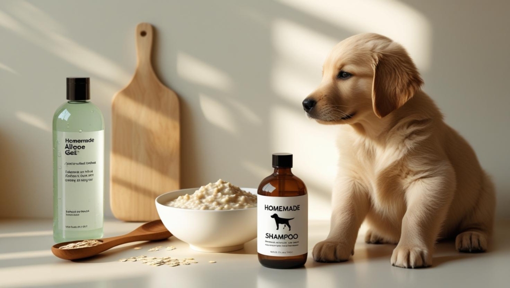 Oatmeal and Aloe Shampoo for Dogs