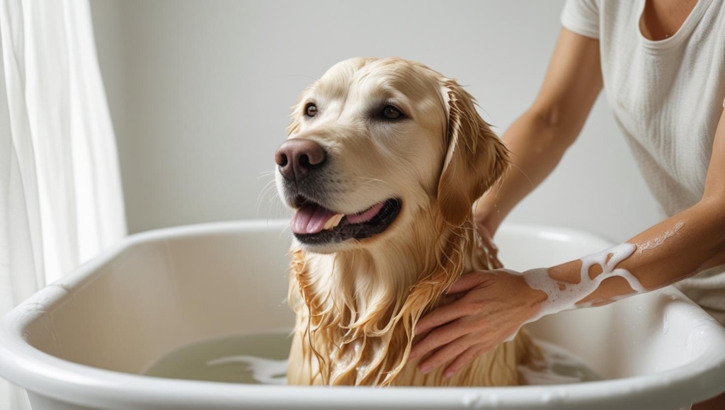 Oatmeal and Aloe Shampoo for Dogs