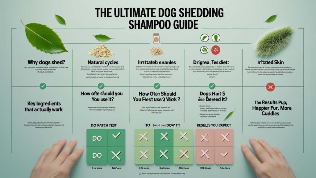 Dog Shampoo for Shedding