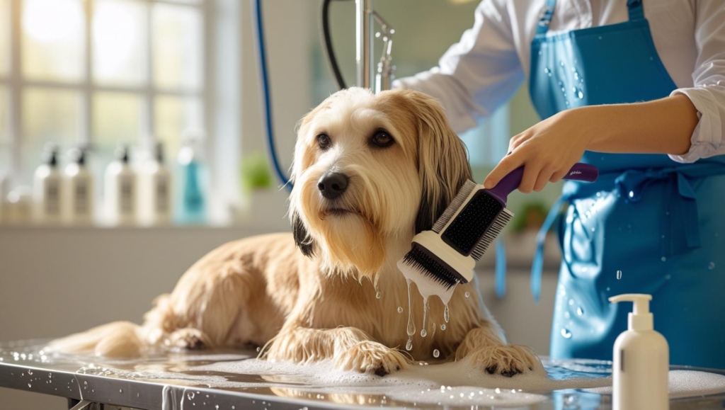 Dog Shampoo Brush
