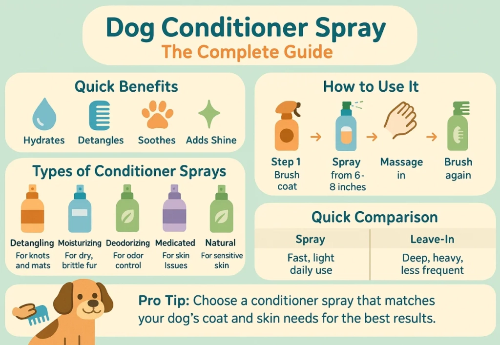 Dog Conditioner Spray