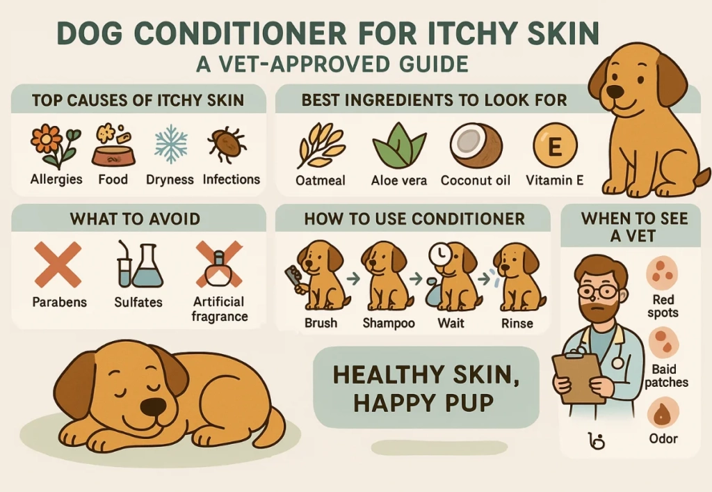 Dog Conditioner for Itchy Skin