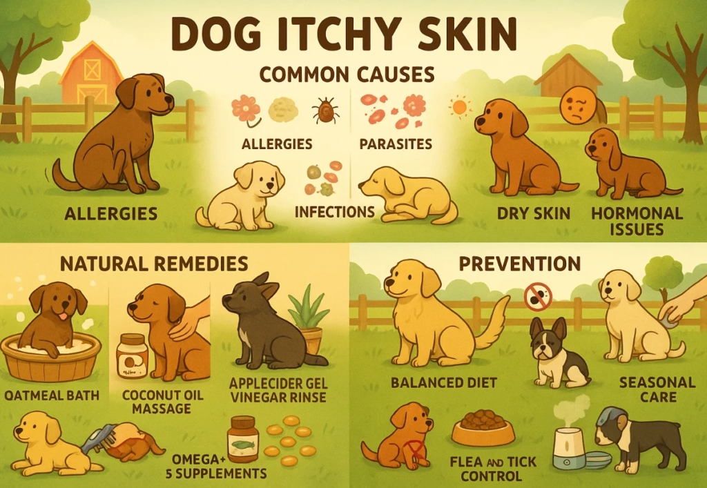 Dog Itchy Skin: Causes and Effective Home Remedies