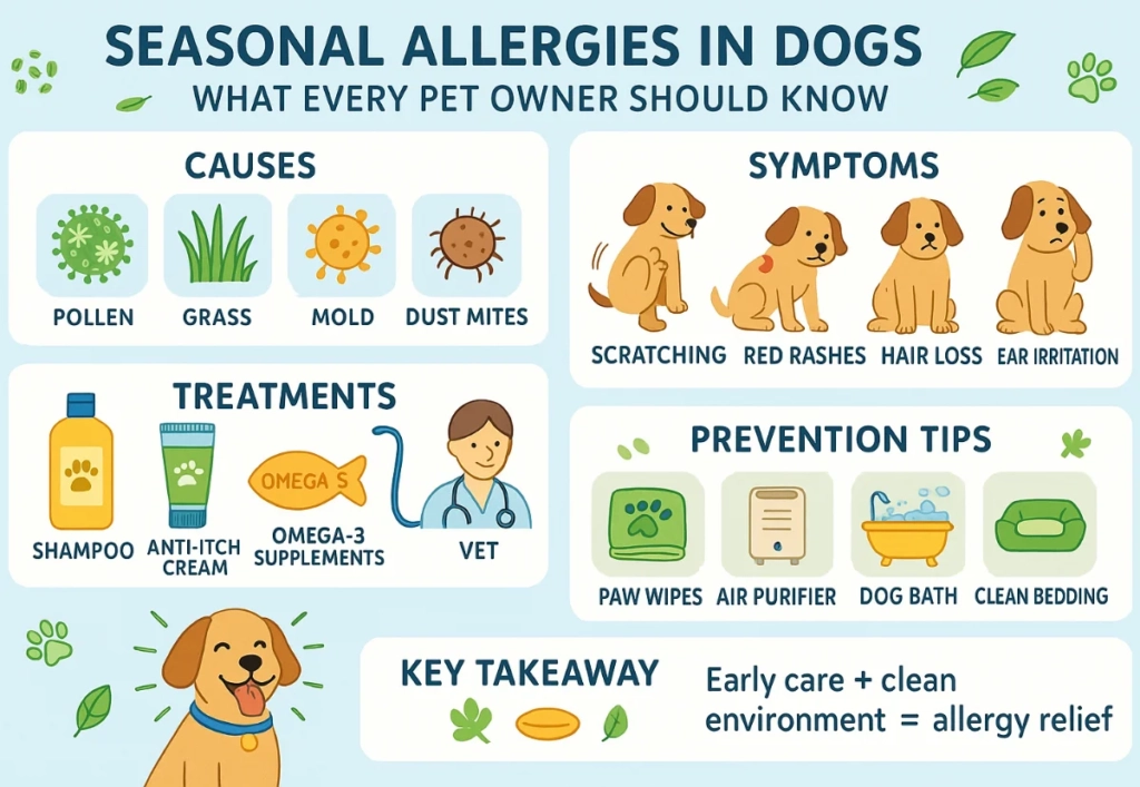 Seasonal Allergies in Dogs