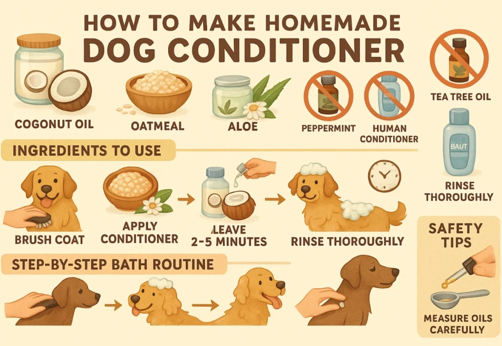 Homemade Dog Conditioner