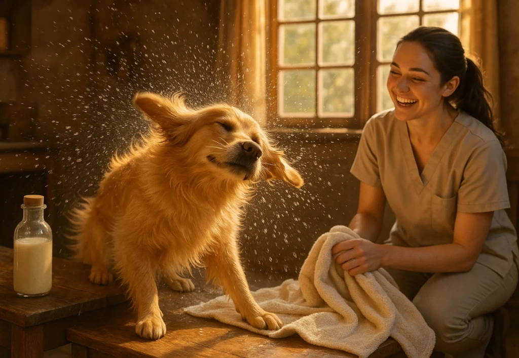 Homemade Dog Conditioner