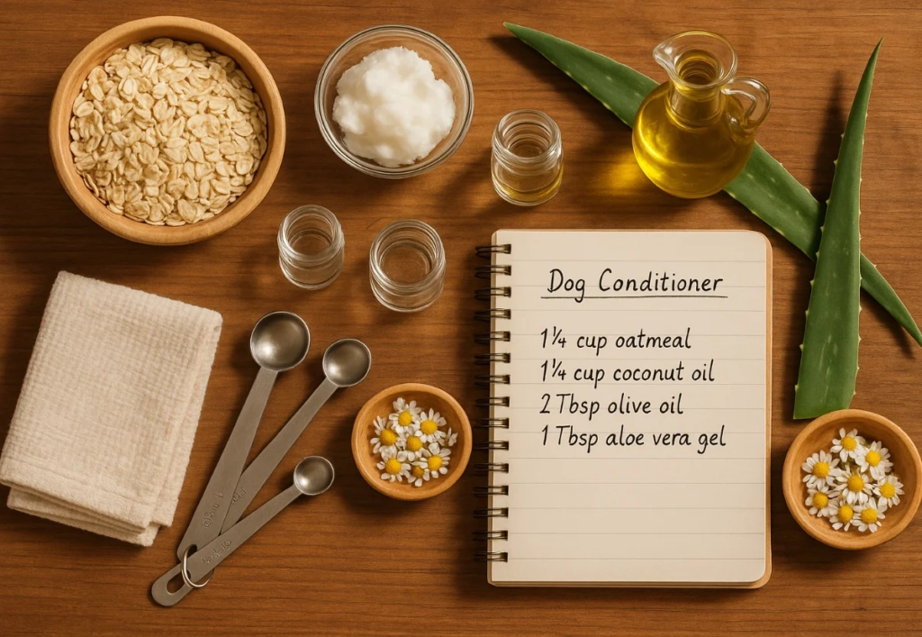 Homemade Dog Conditioner
