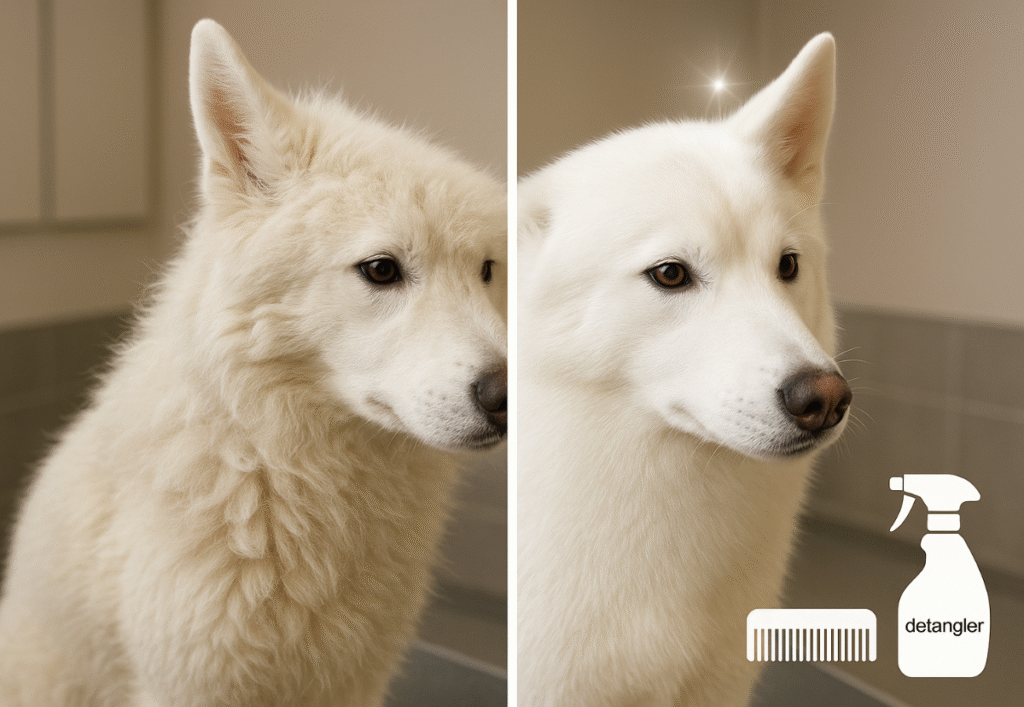 Dog Conditioner Detangler