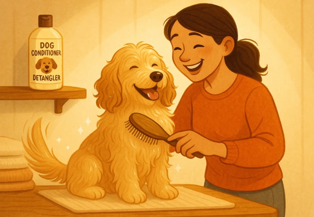 Dog Conditioner Detangler