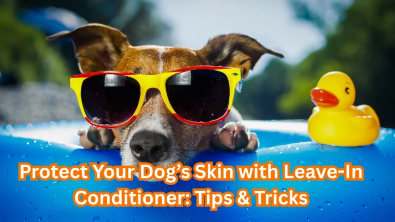 Leave-in conditioner for dogs