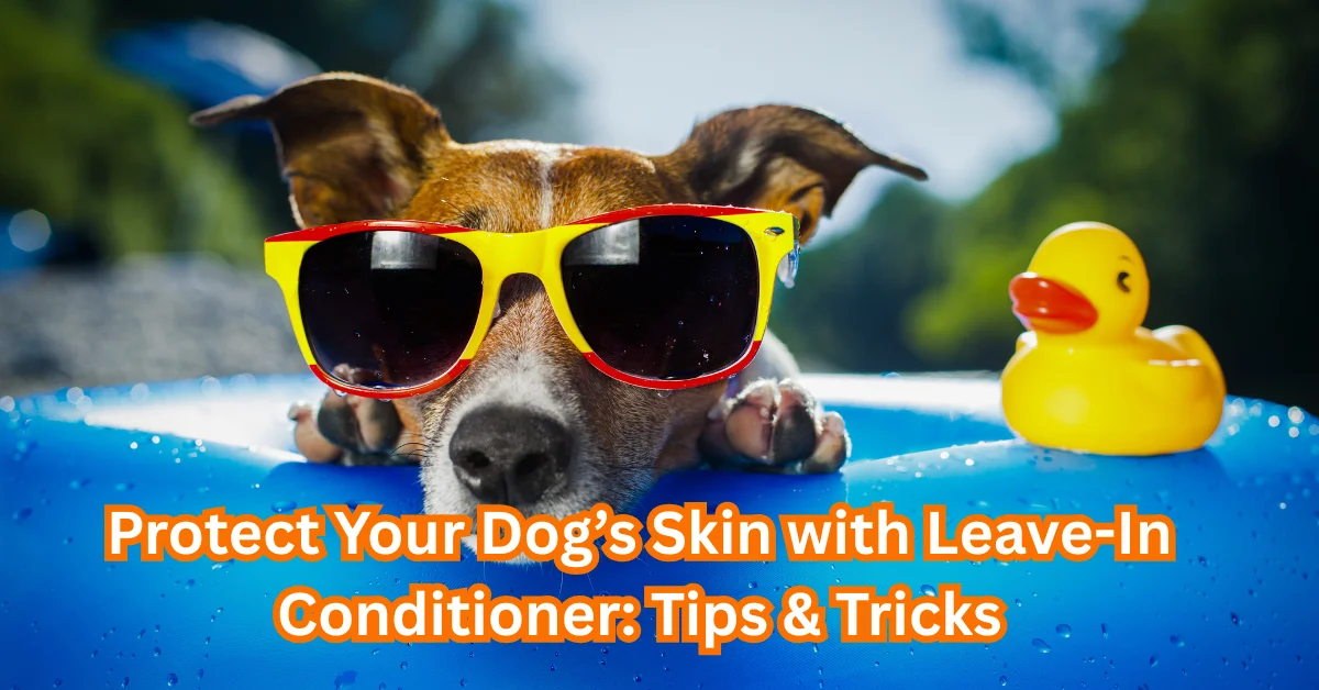 Leave-in conditioner for dogs