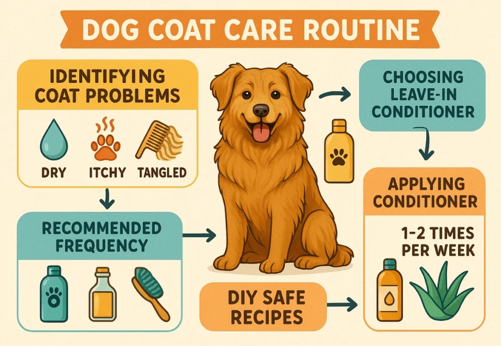 How to Apply Leave-In Conditioner on Your Dog