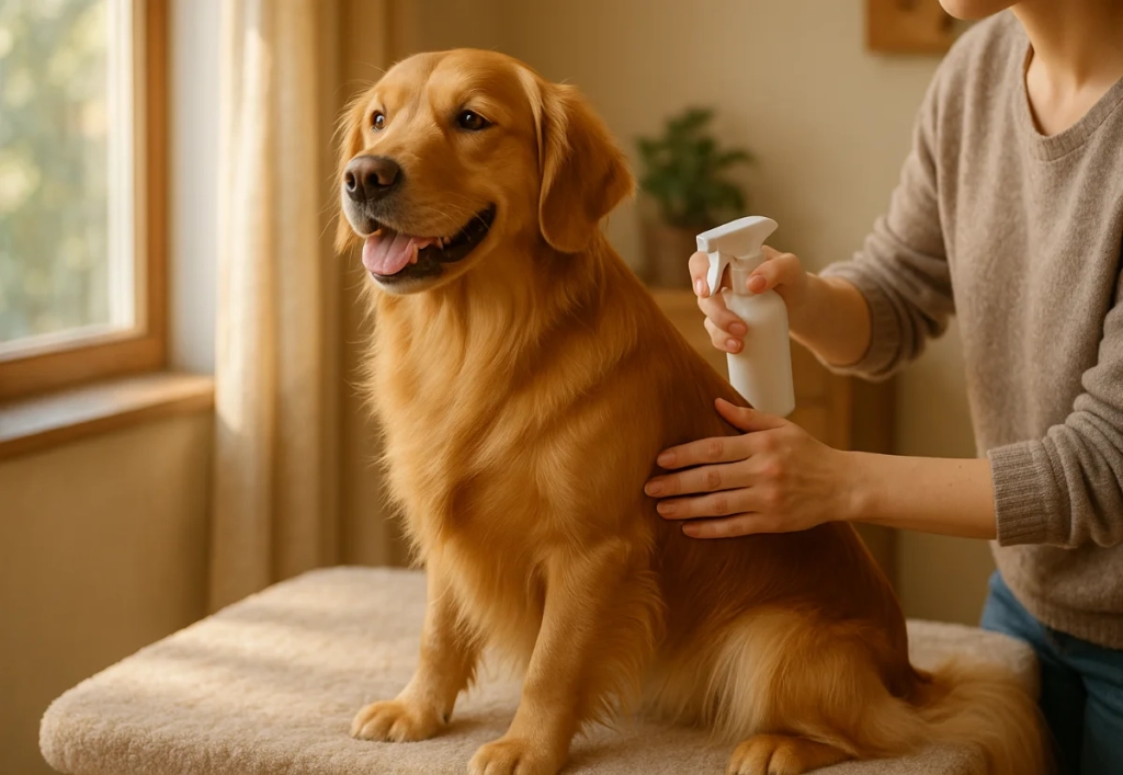 How to Apply Leave-In Conditioner on Your Dog