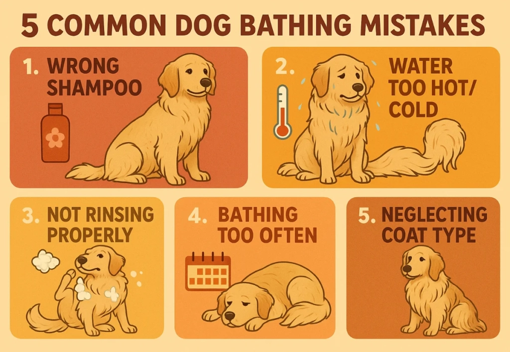 how to bathe a dog