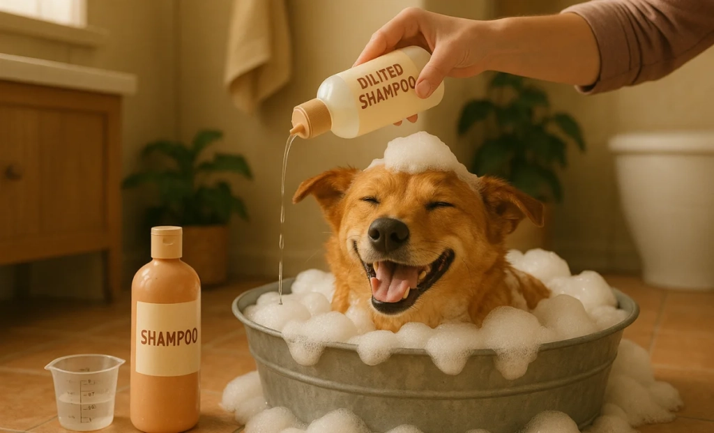 How to Dilute Dog Shampoo