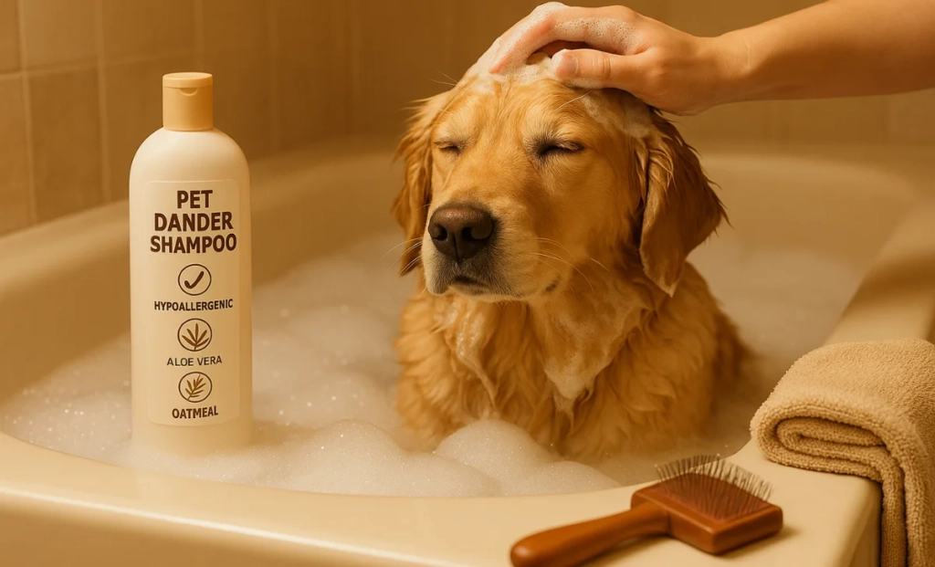 pet dander shampoo for dogs