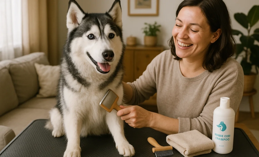 shampoo for double coated dogs