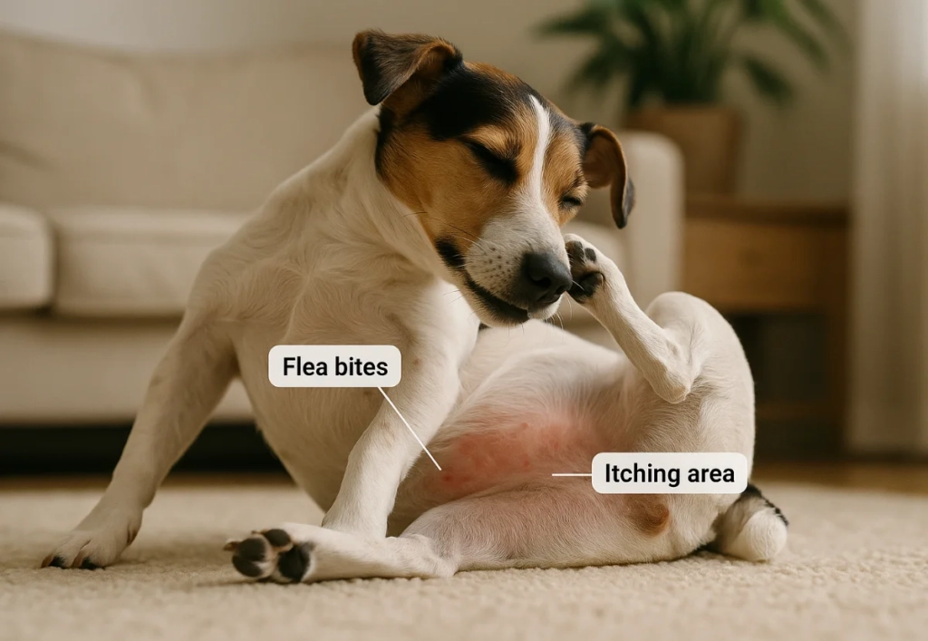 Flea Bites vs. Tick Bites on Dogs