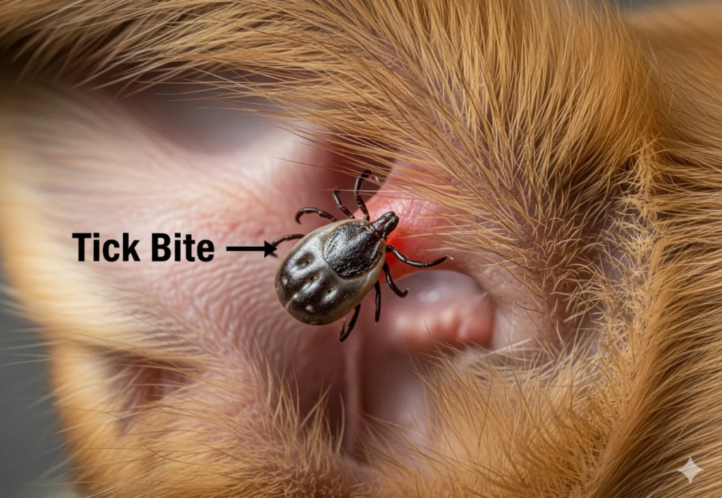Flea Bites vs. Tick Bites on Dogs